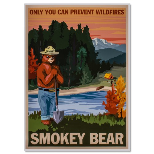 Smokey The Bear Poster